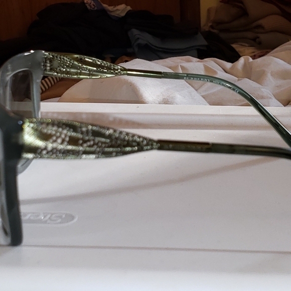 Burberry Sage Green Sunglasses - Picture 2 of 9